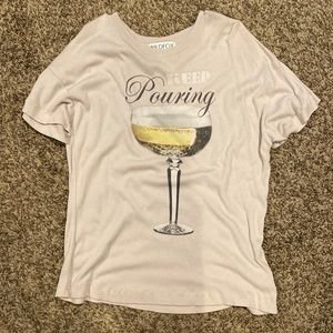 Wildfox Keep pouring tee